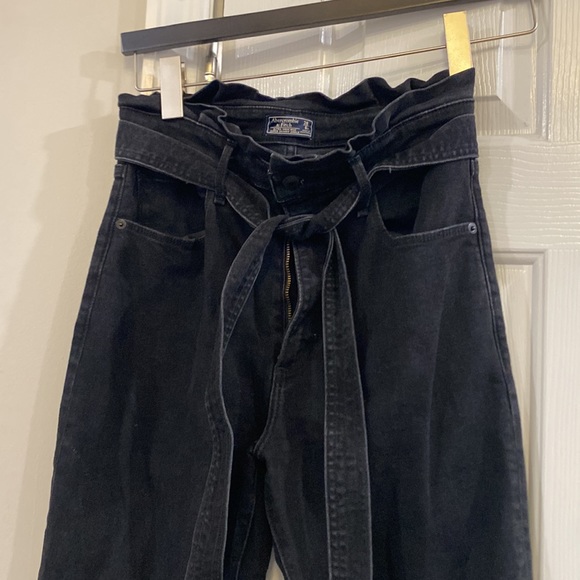 Abercrombie Black ultra high rise ankle skinny jeans - Picture 5 of 5